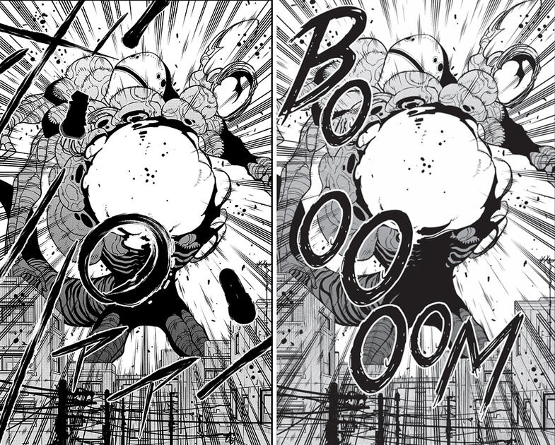 Kaiju No.8 - Vol. 10 (Portuguese). Font SFX